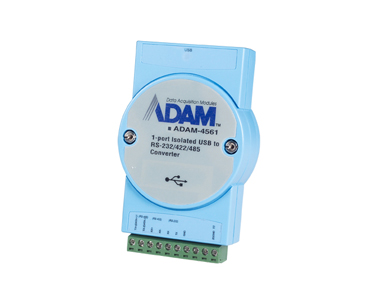 ADAM-4561-CE - 1-port Isolated USB to  RS-232/422/485 Converter by Advantech/ B+B Smartworx