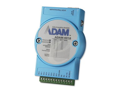 Advantech ADAM-6018-BE - *Discontinued* -8 CH THERMOCOUPLE INPUT W/DO by Advantech