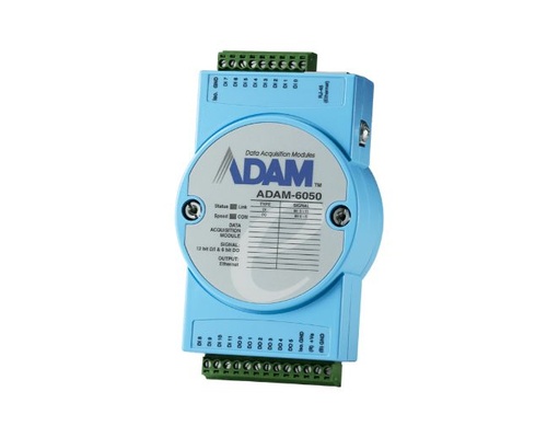 Advantech ADAM-6050-D1 - 12DI/6DO IoT Modbus/SNMP/MQTT Ethernet Remote I/O by Advantech