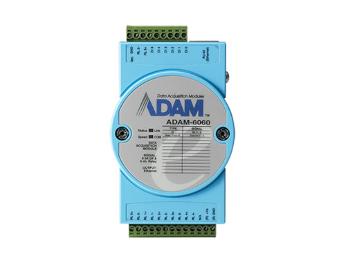 ADAM-6060-D1 - 6 Relay Output/6 DI Module by Advantech/ B+B Smartworx