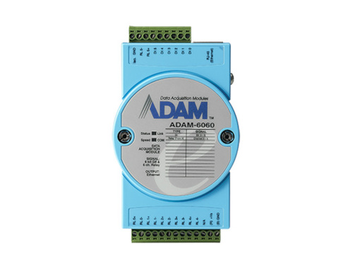 Advantech ADAM-6060-D1 - 6 Relay Output/6 DI Module by Advantech