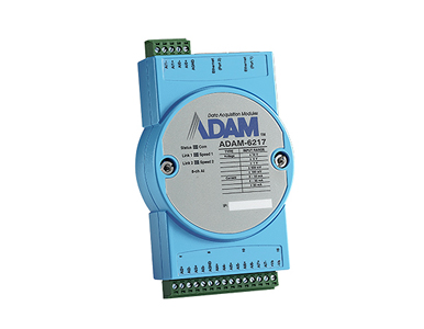 ADAM-6217-B - 8-ch Isolated Analog Input Modbus TCP M by Advantech/ B+B Smartworx