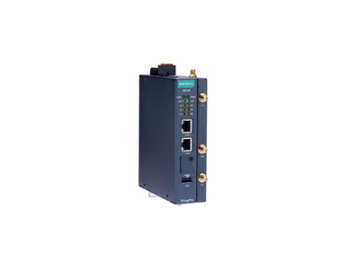 Moxa AIG-301-T-US-AZU-LX - Advanced IIoT gateways with Arm Cortex-A7 dual-core 1 GHz processor, 1 CAN port, 4 DIs, 4 DOs. by MOXA