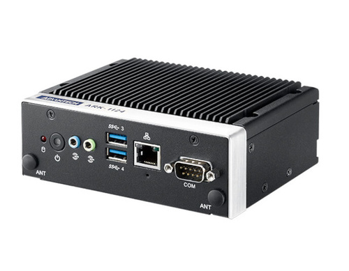 ARK-1124H-S6A3 - Intel Atom' E3940 QC SoC With Dual HDMI/ Dual LAN/ Four USB Modular Fanless Box PC by Advantech/ B+B Smartworx