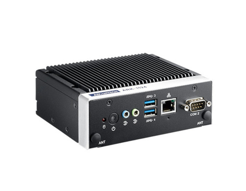 Advantech ARK-1124U-S1A3 - Intel Celeron N3350 DC SoC With Dual LAN/ Four USB 3.0/M.2/TPM IoT Gateway Modular Fanless Box PC by Advantech