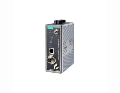 Moxa AWK-3131A-M12-RCC-EU-CT-T - Rail onboard, 802.11n Access Point, M12/QMA, EU band, -40 to 75 Degree C, Coating by MOXA