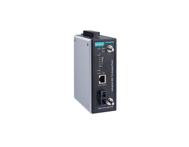 AWK-3131A-SSC-RTG-US-CT-T - Rail Trackside In-door Single Radio, 802.11n Access Point/Client, M12/SC, US band, IP30, -40 to 75 D by MOXA