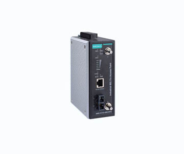 Moxa AWK-3131A-SSC-RTG-US-T - Rail Trackside In-door Single Radio, 802.11n Access  Point/Client, M12/SC, US band, IP30, -40 to 7 by MOXA