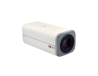 ACTI B24 - *Discontinued* - 1.3MP Zoom Box Security Camera with Day/Night Vision, Basic WDR, SLLS, 10x Zoom Lens by ACTi