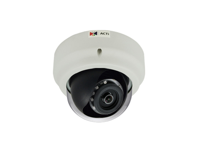 ACTI B52 - *Discontinued* - 10MP Indoor Dome Camera with Day/Night Mode, Adaptive IR, Basic WDR, Fixed Lens, High Resolution by ACTi
