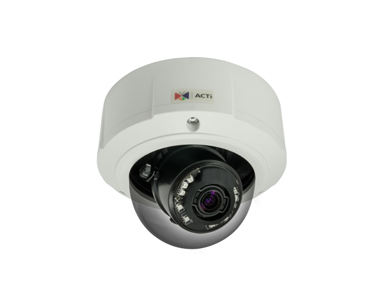 B85 - 2MP Weatherproof Outdoor Zoom Dome Security Camera with Day/Night, Adaptive IR, Basic WDR, SLLS, 3x Zoom Lens by ACTi