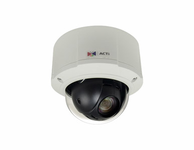 ACTi B912 - 5MP Video Analytics Outdoor Mini PTZ with D/N, Extreme WDR, SLLS, 10x Zoom lens by ACTi