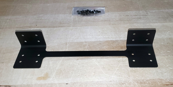 DINSpace BRKT-19BP-Single - DINSpace Single Moxa PT7728 Switch Panel Mount Adapter by DINSPACE
