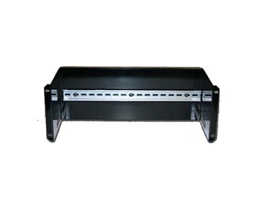 BRKT-19DR-4U   - 19 inch Rackmount DIN-Rail Adapter without cable management, 4U. by DINSPACE