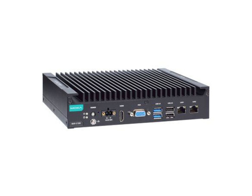 Moxa BXP-C100-C5-T-Win10 - Box type, Core i5-1145G7E, 8GB DDR4, COMx2, LANx2, USBx6, DIOx4, VGA+HDMI, 12/24 VDC, 64GB CFAST, Win by MOXA