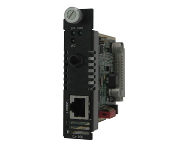 05041790 C-100-S1ST20D - Fast Ethernet Media Converter Module 100Base-TX (RJ-45) [100 m/328 ft.] to 100Base-BX 1550nm TX / 1310n by PERLE