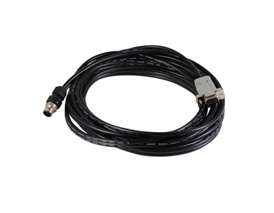 Antaira CB-M12A5PM-DB9-5M - M12 A Code 5P Male to DB9 Female, 5 Meter, Wire: 24 AWG, Console Cable by ANTAIRA
