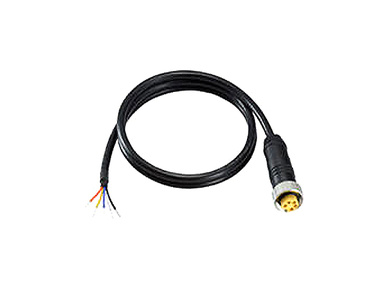 Moxa CBL-M23(FF5P)Open-BK-100-IP67 - 1-meter M23-to-5-pin power cable with IP67-rated female 5-pin M23 connector by MOXA