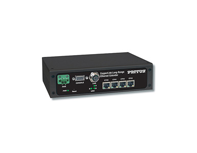 Patton CL2301E/M12F/CC/4ETH/DC-2PK - CopperLink 1 Pair (2-Wire) Light Industrial Ethernet Extender Kit; -40 to 85 Degree C; Corr by PATTON