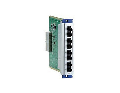 CM-600-4MST - Fast Ethernet interface module with 4 100BaseFX multi-mode ports, ST connectors, -40 to 75C operating temperature by MOXA