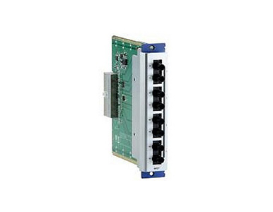 Moxa CM-600-4MST - Fast Ethernet interface module with 4 100BaseFX multi-mode ports, ST connectors, -40 to 75C operating tempera by MOXA