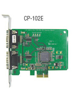 CP-102E - 2 Port PCIe Board, RS-232 by MOXA