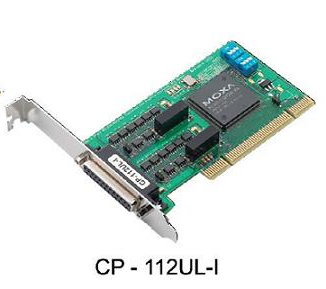CP-112UL-I-DB9M - 2 Port UPCI Board, w/DB9M Cable, RS-232/422/485, w/Isolation, Low Profile by MOXA