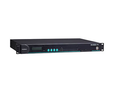 Moxa DA-662A-16-LX - *Discontinued* - RISC-based 19-inch rackmount computer w 16 serial ports, 4 LANs, USB, Linux OS by MOXA