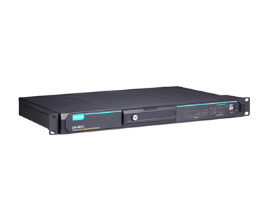 Moxa DA-681C-KL1-H-T - x86 1U Intel Celeron 3965U, single power 100 to 240 VAC/VDC, -40 to 70 Degree C temp, w/o RAM/SSD/OS by MOXA