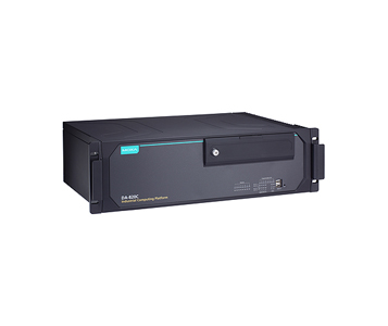 Moxa DA-820C-KLXM-H - x86 3U Intel Core i3-7102E CPU, dual 100 to 240 VAC/VDC, -40 to 70 Degree C w/o RAM/SSD/OS by MOXA