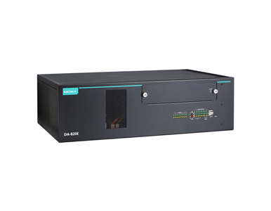 Moxa DA-820E-C3-LL-T - IEC 61850-3, 3U, Intel Core i3-1320PE CPU, Dual 48VDC, -40 to 70 Degree C w/o RAM/SSD/OS by MOXA