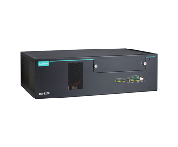 Moxa DA-820E-C7-LL-T - IEC 61850-3, 3U, Intel Core i7-1370PE CPU, Dual 48 VDC, -40 to 70 Degree C w/o RAM/SSD/OS by MOXA