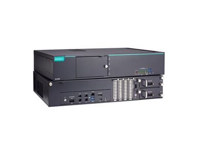 Moxa DA-920E-X08-H - IEC 61850-3, 2U, Intel Xeon D-1834, Single 100 to 240 VAC/VDC, -25 to 55C w/o RAM/SSD/OS by MOXA
