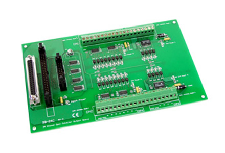 DB-24C/D - 24-channel open-collector output board with 1 meter 37-pin D-Sub cable by ICP DAS
