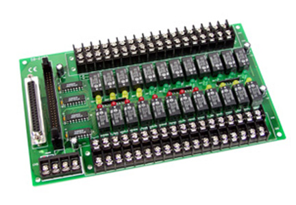 ICP DAS DB-24PR/24 - 24 Channel OPTO-22 Compatible Power Relay Board (24V) by ICP DAS