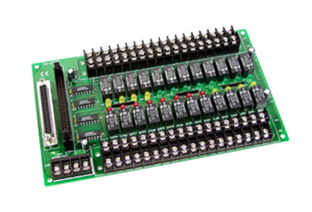 DB-24RD/24 - 24 Channel OPTO-22 Compatible Relay Board with D-Sub37 connector (24V) by ICP DAS