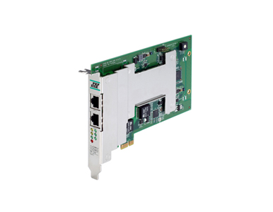 Moxa DE-GX02-SFP-T - 2 Ports 1,000 Mbps Fiber Card, SFP slot x 2, PCIe Interface (SFP module excluded) by MOXA