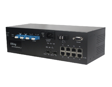 DES-3082GP-AIO_S - Rugged 8x 10/100TX (RJ-45) + 2 x 100/1000X SFP slots with 4 IO ports + dual power supply built-in by ORing Industrial Networking