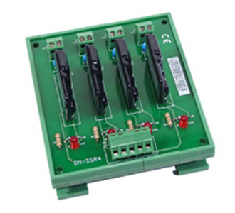 ICP DAS DN-SSR4/N - 4-channel solid state relay module , 1 form A without DIN-Rail Mount by ICP DAS