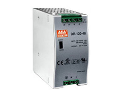 DR-120-48 - 120W/2.5A, 48 VDC, with 88 to 132 VAC/176 to 264 VAC input by switch by MOXA