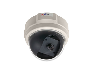 E51 - 1MP Indoor Dome with Basic WDR, Fixed Lens by ACTi