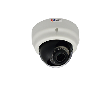 E65A - 3MP Indoor Dome with D/N, Adaptive IR, Superior WDR, Vari-focal Lens by ACTi