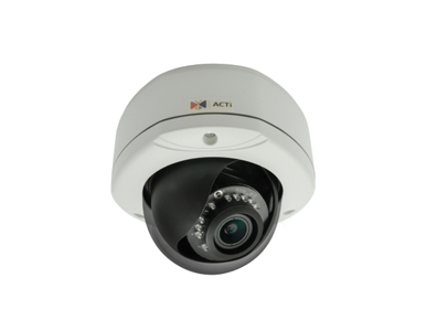 E82A - 3MP Outdoor Dome with D/N, Adaptive IR, Basic WDR, Vari-focal Lens by ACTi