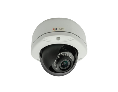 ACTI E84A - *Discontinued* - 2MP Outdoor Dome Home Remote Monitoring IP Camera with Day/Night, Adaptive IR, Basic WDR, SLLS, Var by ACTi