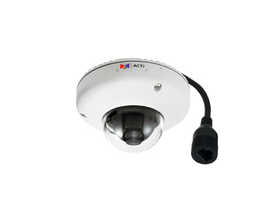 E918 - 3MP Outdoor Mini Dome with Superior WDR, Fixed Lens by ACTi