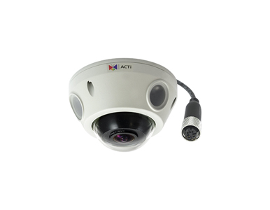 E927M - 10MP Outdoor Mini Fisheye Dome with D/N, Adaptive IR, Basic WDR, Fixed Lens by ACTi