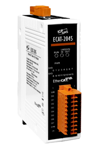 ECAT-2045 - 16 Channel Digital Isolated Outputs, 10V ~30VDC by ICP DAS