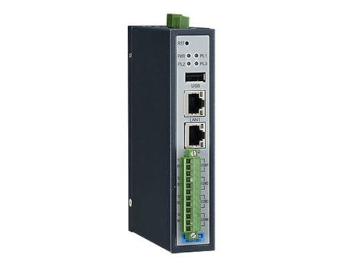 Advantech ECU-1251TL-R10ABE - 2LAN 4COM Modbus/BACnet/101/104/DNP3/PLC/Azure/AWS IoT Gateway by Advantech