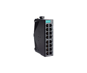 EDS-2016-ML-T - EDS-2016-ML-T - Unmanaged Ethernet switch with 16 10/100BaseT(X) ports, and -40 to 75 degree C operating tempera by MOXA