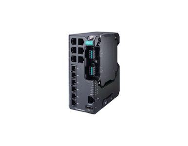 EDS-4009-3MSC-HV-T - Managed Ethernet switch with 6 10/100BaseT(X) ports, 3 100BaseFX multi-mode ports with SC connectors by MOXA
